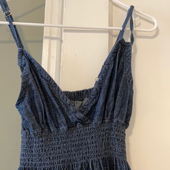 Blue Asphalt Navy Blue Tiered Maxi Dress - Picture 13 of 16